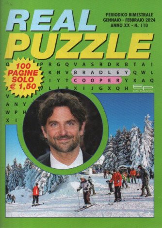 Real puzzle - n. 110 - gennaio - febbraio 2024 - bimestrale - 100 pagine