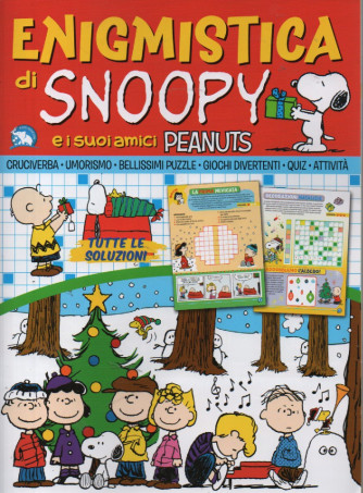 Enigmistica di Snoopy e i suoi amici Peanuts - n. 73 -  trimestrale -novembre - gennaio   2024