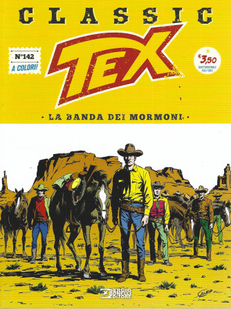 Tex Classic -La banda dei Mormoni- n. 142 - quattordicinale - 12 agosto 2022