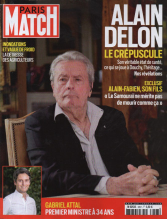 Paris Match - n. 3897 - du  11   au 17 janvier 2024 - in lingua francese