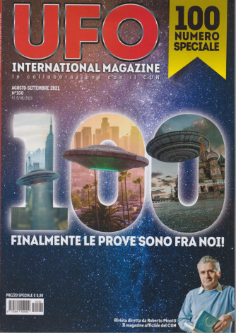 Ufo International Magazine - n. 100 - agosto - settembre  2021-  mensile
