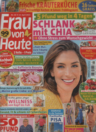 Frau von Heute - n. 16 - 14 april  2023 - in lingua tedesca