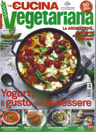 La mia cucina vegetariana - n. 113 - bimestrale -giugno - luglio 2022