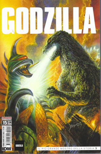 Godzilla - n. 15-   Il più grande mostro della storia 5 -  mensile -11/1/2022