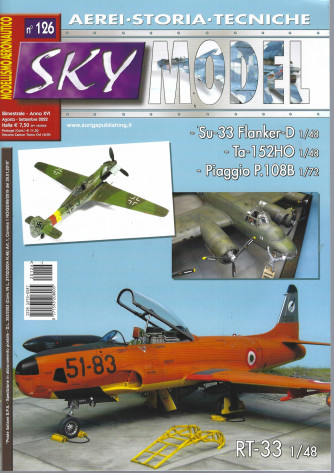 Sky Model - n. 126 - bimestrale -agosto - settembre  2022
