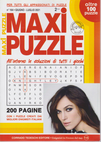 Maxi Puzzle - n. 164 - giugno - luglio   2021- trimestrale - 200 pagine