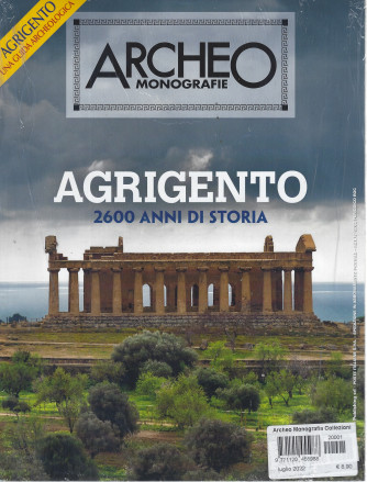 Archeo monografie - Agrigento. 2600 anni di storia - n. 1 - luglio 2022 - + Archeo Speciale - Parchi archeologici d'Italia - 2 riviste