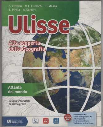 Fascicolo Atlantevdel mondo alllegato al libro Ulisse _ Alla scoperta della Gegrafia