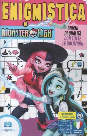 Enigmistica di Monster High - n.2  - gennaio - febbraio 2024 - bimestrale