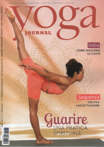 Yoga journal - n. 173 - mensile - novembre - dicembre    2023