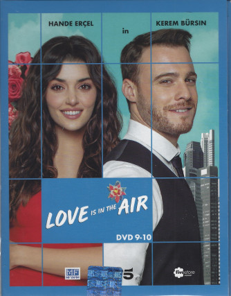 Love is in the air - quinta  uscita - 2 dvd + booklet  -  lingua italiano/ turco - n. 29 -12 febbraio 2022