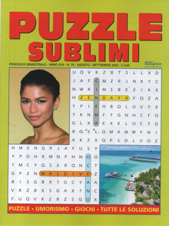 Puzzle sublimi - n. 79 - bimestrale - agosto - settembre  2023