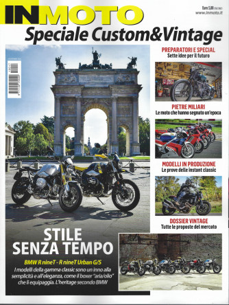 In Moto  - Speciale Custom & Vintage -  n. 17 -novembre 2021 -