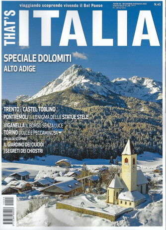 That's Italia - n. 45 -dicembre - gennaio  2022 - bimestrale
