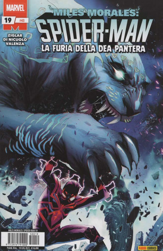 Miles Morales: Spider-Man - La Furia della Dea Pantera - Uscita n.19 - 12 Luglio 2025 - Bimestrale