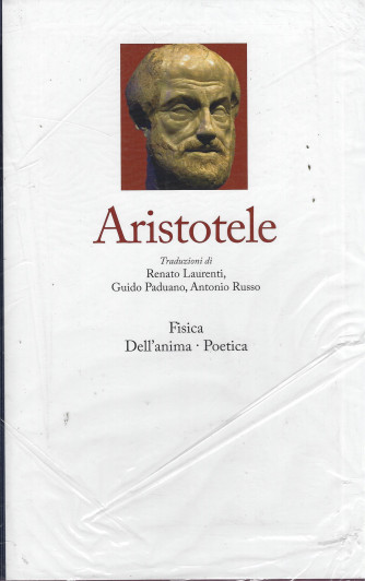 I grandi filosofi-Aristotele -  n. 11 -Fisica - Dell'anima - Poetica    settimanale - 12/8/2022 - copertina rigida