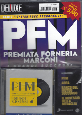 Saifam Music Deluxe -PFM Premiata Forneria Marconi - rivista + cd - I grandi successi -