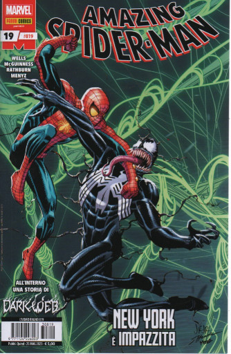Amazing Spider-Man    - L'uomo ragno - n. 819 -New York è impazzita - quindicinale - 25 maggio    2023