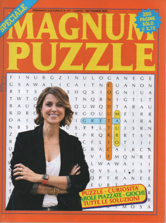 Speciale Magnum Puzzle - n. 471- luglio - settembre    2023 - 260 pagine