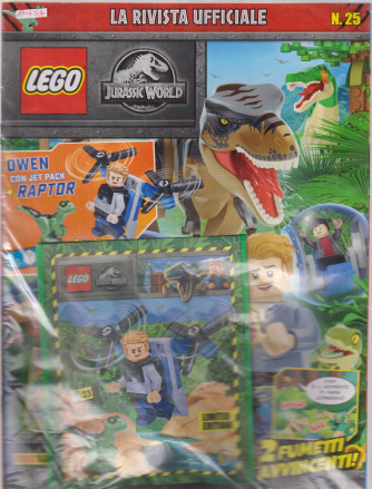 Lego Jurassic World - 38°Uscita - 5 aprile  2024 -bimestrale - rivista + gioco Lego