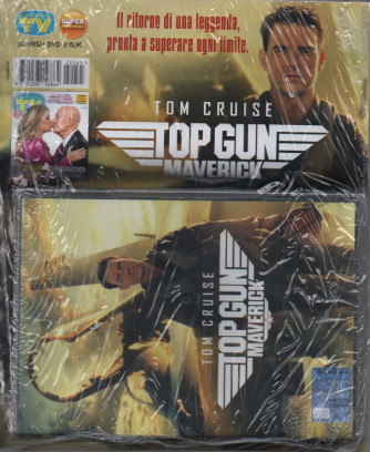Sorrisi e Canzoni tv + il dvd di Tom Cruise Top Gun maverick - rivista + dvd