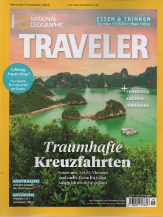 National Geograhic - Traveler - n. 5 - november/dezember 2023 - in lingua tedesca