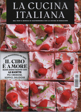La cucina italiana - n. 1  - mensile -gennaio 2023