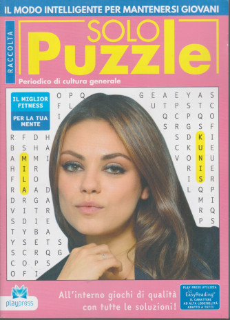 Raccolta Solo puzzle - Smila Kunis - n. 67 - 30/1/2021 - bimestrale