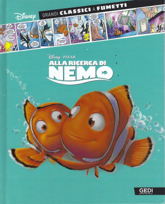 Grandi classici a fumetti.  -Alla ricerca di Nemo-  n. 16  - settimanale -58 pagine -  copertina rigida- 5/8/2022