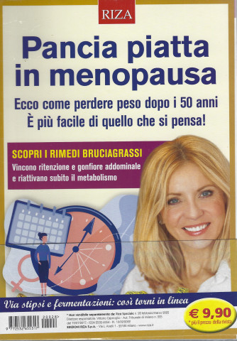 Riza Speciale -Pancia piatta in menopausa - n. 28 -febbraio - marzo  2022