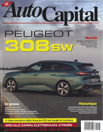 Auto Capital - n. 7  -  mensile -luglio   2022
