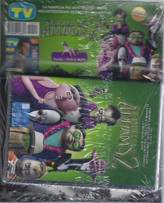 Sorrisi e canzoni tv +Il  DVD -  La  famiglia Addams 2 - rivista + dvd