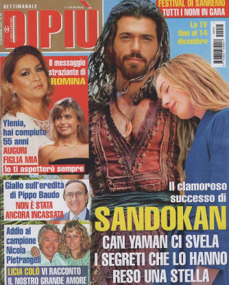 Settimanale Dipiù + Libro "Sandokan: Le Tigri di Mompracem - Emilio Salgari - Vol.1" - Uscita n.49 - 6 Dicembre 2025