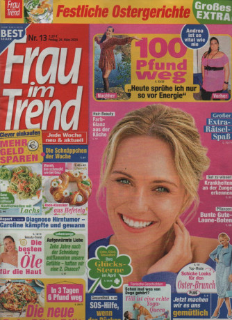 Frau im Trend - n. 13 - 24 marz 2023 - in lingua tedesca