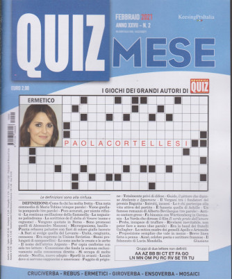 Domenica Quiz Mese - mensile n. 2 - febbraio  2021