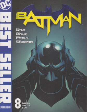 DC Best seller - Batman - n. 8 - mensile - 31  dicembre 2020