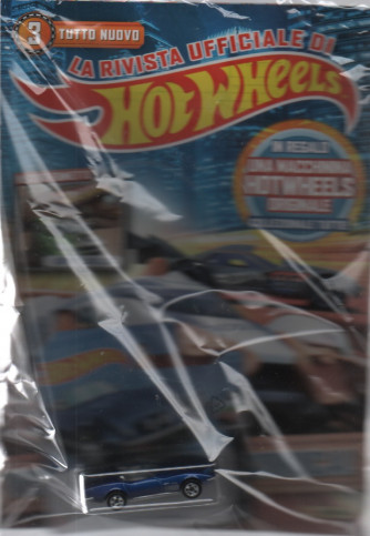 La rivista ufficiale di Hot Wheels - n. 3 - bimestrale - 10 maggio 2023 + in regalo una macchinina Hot Wheels originale