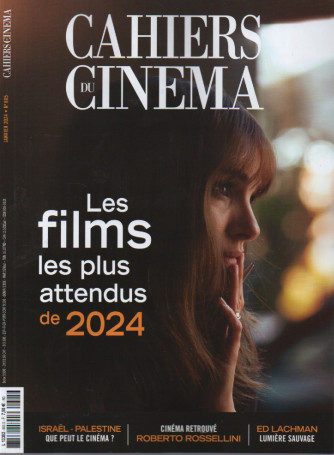 Cahiers du cinema - n. 805 -janvier 2024 - in lingua francese