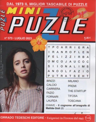Mini Puzzle - n.573 -luglio     2023 - mensile