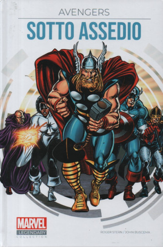 Marvel Legendary collection -Avengers - Sotto assedio-      n. 29 -24/1/2024 - quattordicinale  - copertina rigida