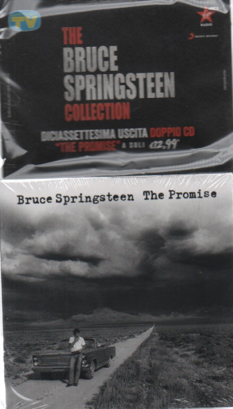 Cd Sorrisi collezione 2 -n. 16- diciassettesima uscita -  The Bruce Springsteen collection  -The promise - doppio cd