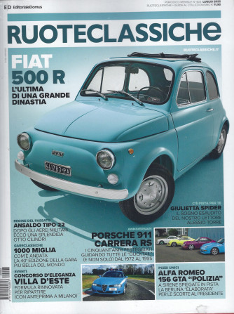 Ruoteclassiche -   -  n. 403 -luglio  2022 - mensile +Guida al collezionismo Audi - Volkswagen - 2 riviste -  2 riviste