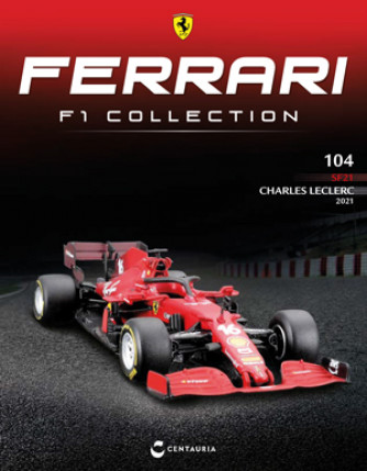 Ferrari F1 Collection - Ferrari SF21 - 2021 - Charles Leclerc - Uscita n. 104 -18/07/2024