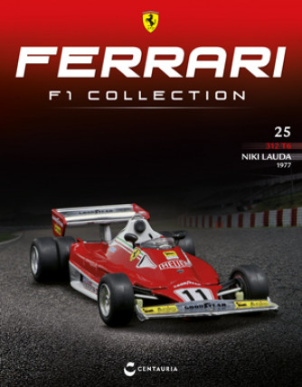 Ferrari F1 Collection - Ferrari 312 T6 - 1977 - Niki Lauda - Nº25 del 15/11/2022 - Periodicità: Quindicinale - Editore: Centauria