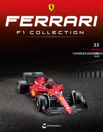 Ferrari F1 Collection - Ferrari F1-75-2022-Charles Leclerc - Nº35 del 09/03/2023 - Periodicità: Quindicinale - Editore: Centauria