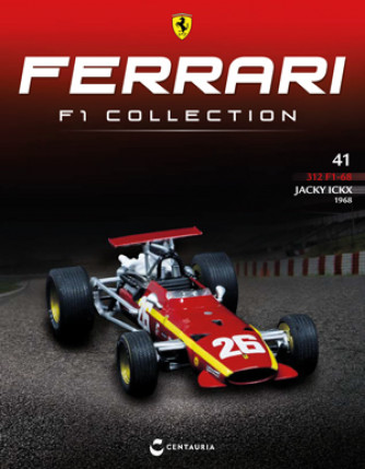 Ferrari F1 Collection - Ferrari 312 F1 - 1968 - Jacky Ickx - Nº41 del 20/04/2023 - Periodicità: Quindicinale - Editore: Centauria