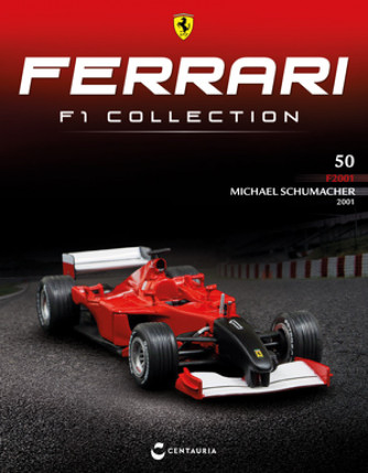 Ferrari F1 Collection - Ferrari F2001 - 2001 - Michael Schumacher - Nº50 del 22/06/2023 - Periodicità: Quindicinale - Editore: Centauria