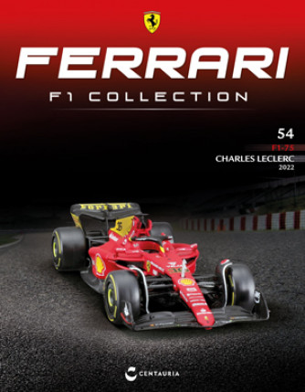 Ferrari F1 Collection - Ferrari F1-75-2022-Charles Leclerc-Italian Grand Prix - Nº54 del 25/07/2023 - Periodicità: Quindicinale - Editore: Centauria