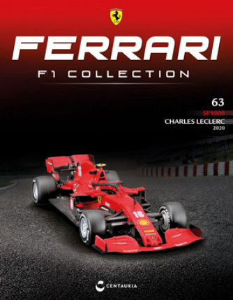 Ferrari F1 Collection -Ferrari SF1000 - 2020 - Charles Leclerc - livrea standard - Nº63 del 22/09/2023 - Periodicità: Quindicinale - Editore: Centauria