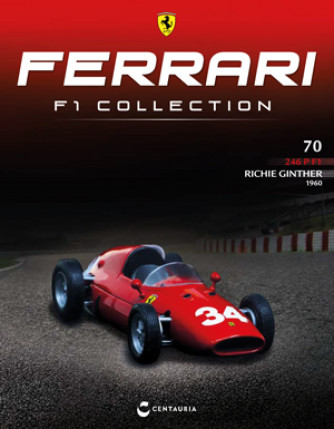Ferrari F1 Collection - Ferrari 246 P F1 - 1960 - Richie Ginther - Nº70 - 14/11/2023